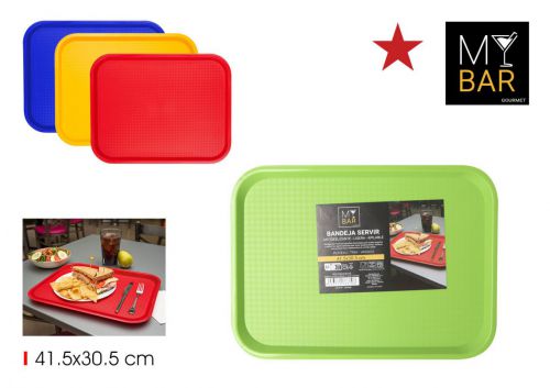 Tabuleiro De Servir Em Plastico Quttin Bar — vista 1