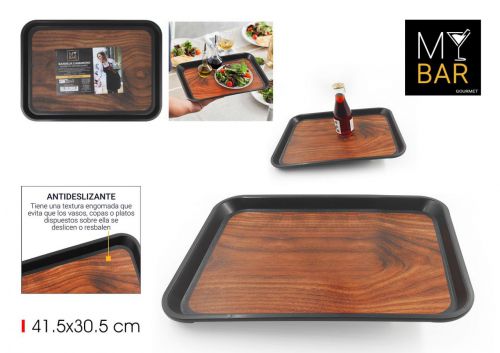 Tabuleiro De Empregado De Mesa Antiderrapante Qutt — referência BQ07032476373