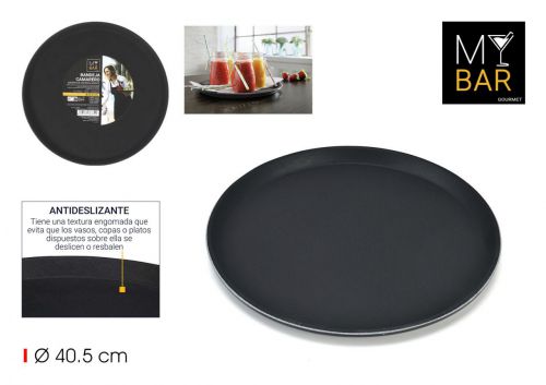 Tabuleiro De Empregado De Mesa Antiderrapante Qutt — referência BQ07032476374