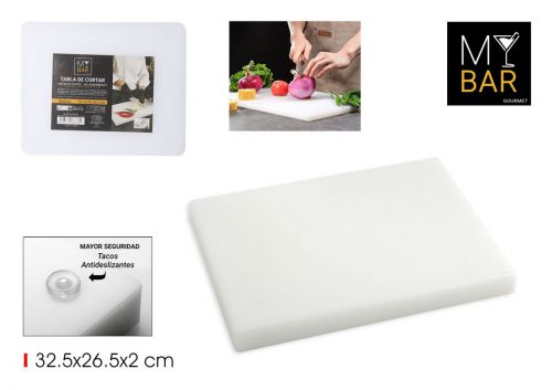 Tabua De Cortar Decorada 2 Lados Quttin Bar