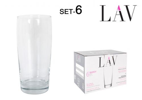 Bar50f Set 6 Vasos Cerveza 575cc — vista 1