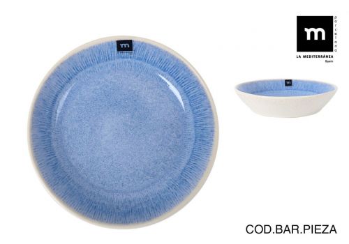 Sopa De Placa 22x47cm Calobra Azul — vista 1