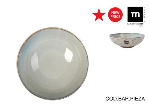 Y Plato 19.5cm Gris Almudena Md — referência 4920202