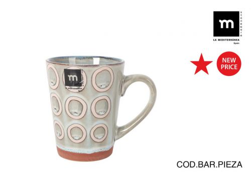 Y Mug 330cc Gris Almudena Md — vista 1