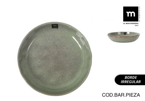 Hondo Dish 21x4cm Macarella Green Md — referência 4920A01