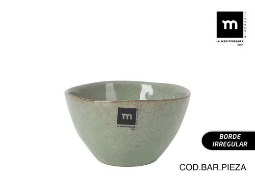 Bol 650ml 14x8cm Macarella Green Md — vista 1
