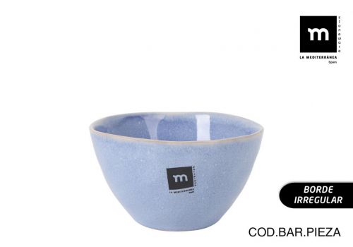 Bol 650ml 14x8cm Macarella Blue Md — referência 4920AB12