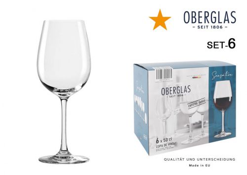 R26 Jogo De 6 Taças De Vinho Oberglas 50cl Sens — referência 657S157101