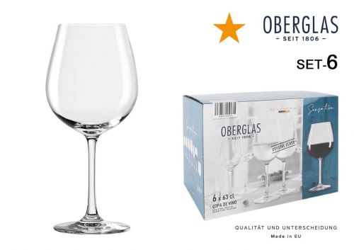 R26 Conjunto De 6 Taças Oberglas Borgonha 65cl S — referência 657S157135
