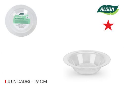 Taça De Plastico Transparente Algon — referência BA01054376384