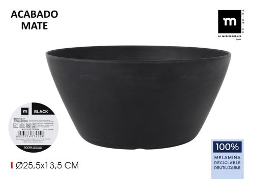 Insalatiera Melamine 25.5x13.5cm La Mediterranea — referência BY07032377454