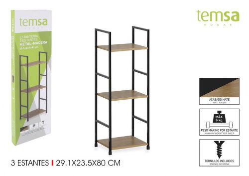 Estante 3 Prataleiras Temsa — vista 1