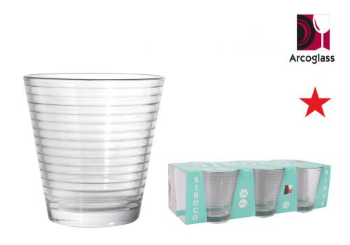 Set 6 Copo 250ml Sirocco Rings Ag — referência 8325083