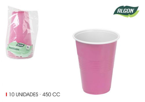 Set Copos Duas Cores Algon — vista 1