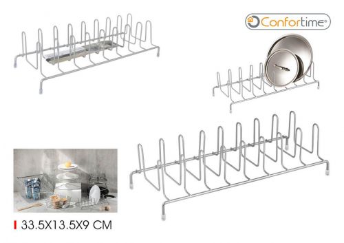 Organizador De Tampas De Cozinha Confortime — vista 1
