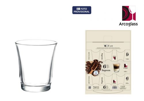 Ek Conjunto De 6 Copos De Chocolate 125ml Supre — referência 832087