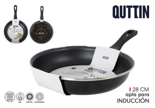 Frigideira Esmaltada De 28 Cm. Quttin Avin — referência QT-836B28H