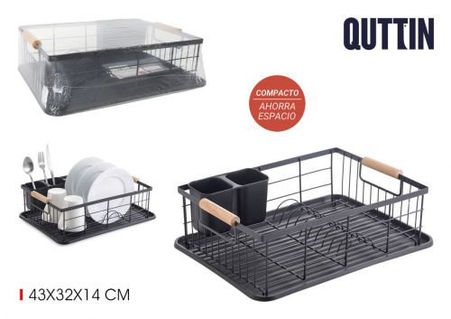 Escorrepratos Metal Quttin — vista 1