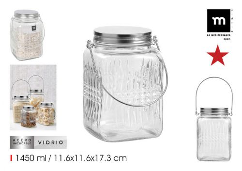 Pote Vidro Com Alça La Mediterranea — vista 1
