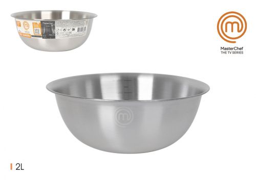 Tigela De Aço Inoxidável 22x87cm/2l Masterchef — referência SOL509103118