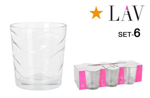 R25 Mdr237e Set 6 Vasos 295cc Madrid — referência Z10967