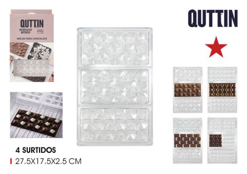 Molde De Chocolate Quttin — referência BQ01043376102