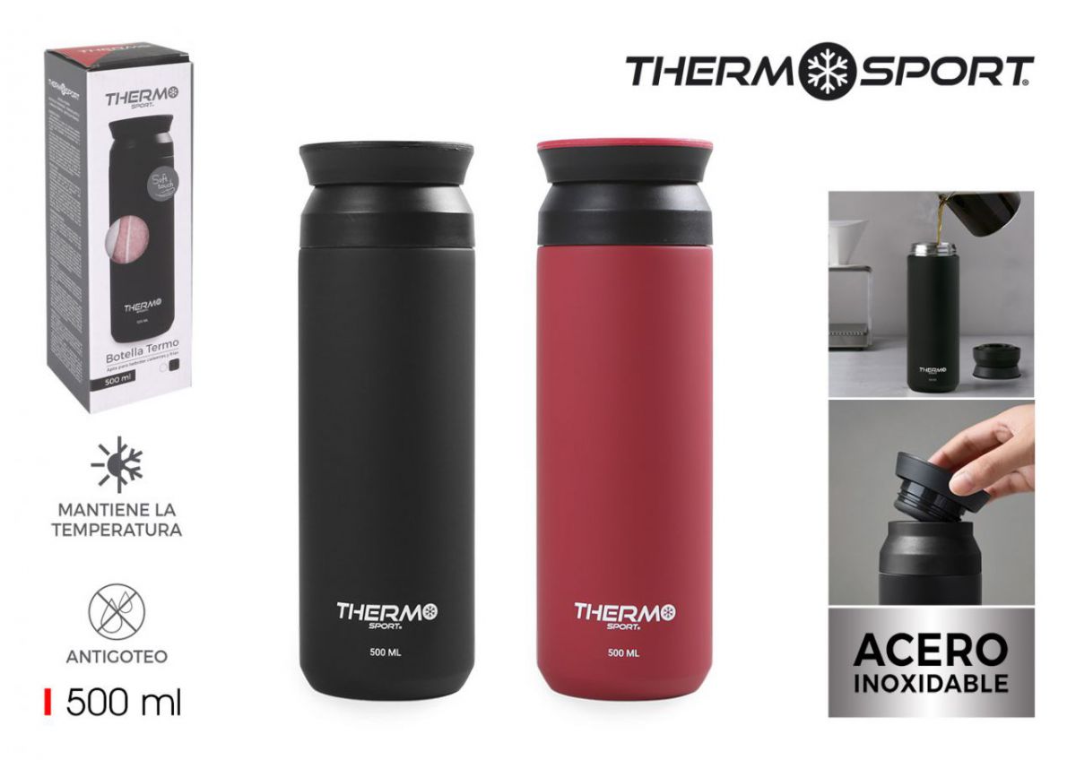 Garrafa Vacuo Fosca Inox Thermosport — referência BY01031377672
