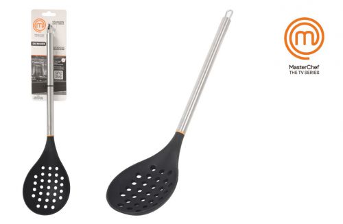 Escumadeira Masterchef De 34 Cm Em Aço Inoxidável — referência SOL999103143