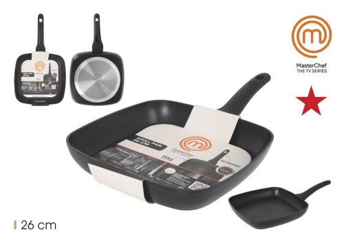 Y Sarten Grill 26cm Al.forj 3.0mm 3c Masterchef — vista 1