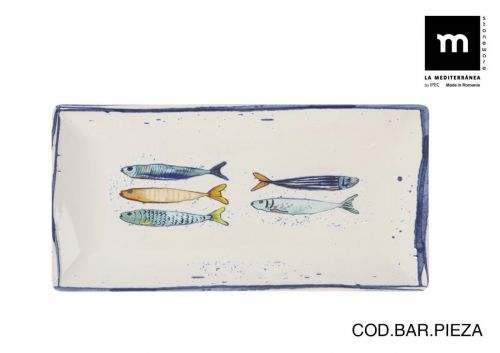 Fonte Retangular 30x15 Cm Peixe Elite — referência PEI25013