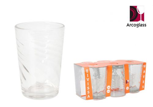 Conjunto De 6 Copos De 200 Cc Eivissa Waves — referência 943100203BK