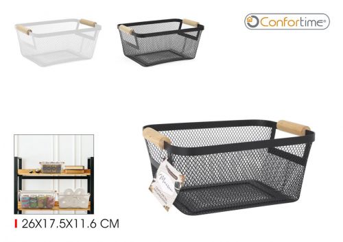 Cesta Organizador Met. Confortime