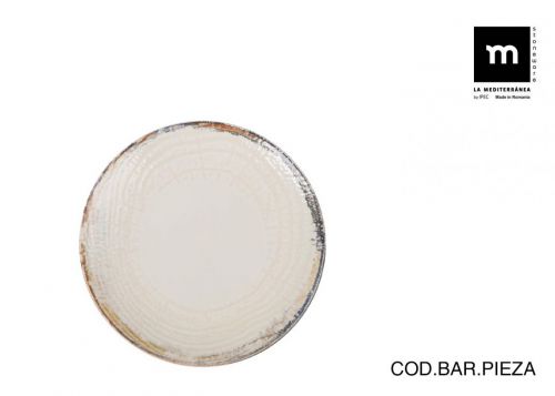 Prato De Sobremesa 20 Cm Albus Monaco Gloss — vista 1