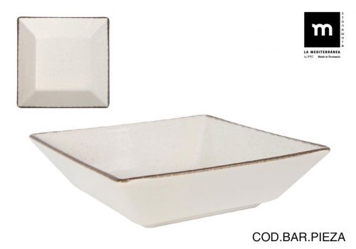 Tigela 18x18 Cm Anllo Elite Brilhante — referência ANL25000