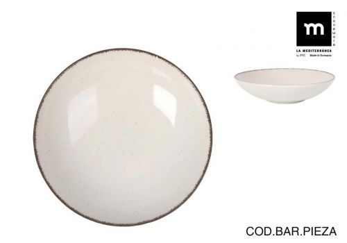 Ekprato Mostrado 21cm Anllo Monaco Brilhante