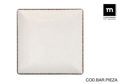 Prato Liso 24x24 Cm Anllo Elite Brilho — vista 1