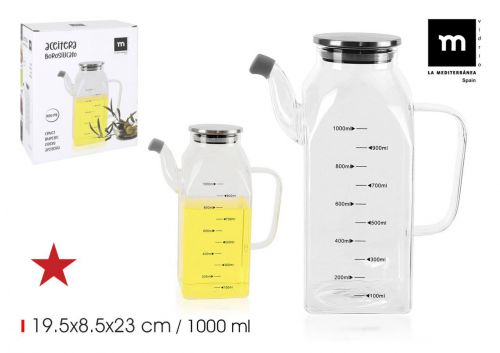 Galheteiro Vidrio 1000ml La Mediterranea — referência BY01018277937
