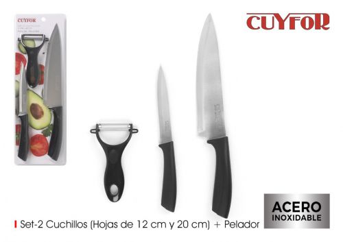 Set2 Facas + Descasador Cuyfor — vista 1