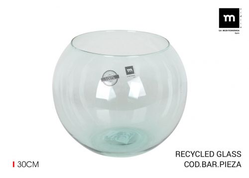 Açaijo De Vidro Rustik 30cm — referência 36720040EV