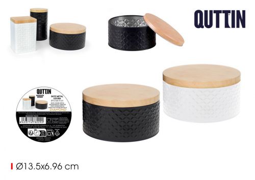 Recipiente Metalico Para Cozinha Quttin — referência BQ03030178229