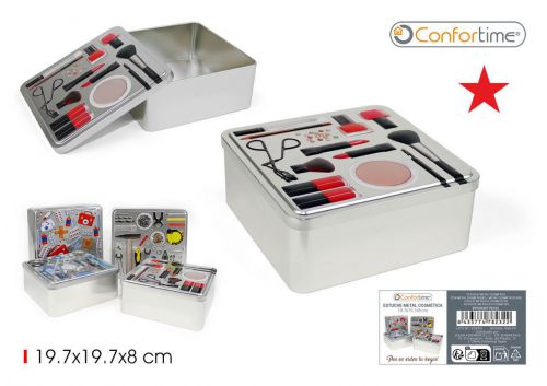 Estojo Metalico Para Cosmeticos Confortime — referência BY03030178232