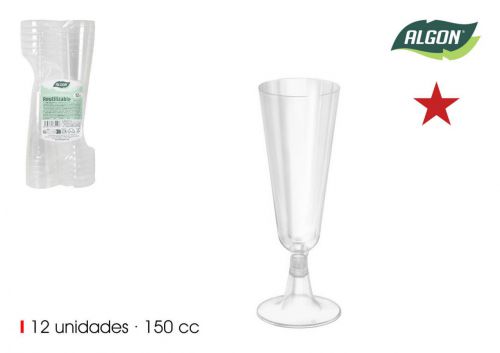 Copo Cava Com Base Algon — referência BA01054278119