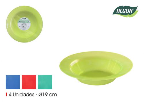 Prato Fundo De Plastico Algon — vista 1