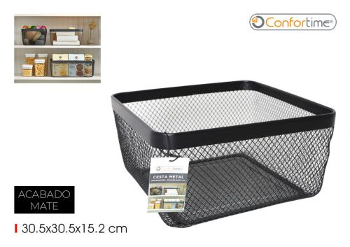 Cesto De Arrumaçao Em Metal Confortime — referência BY01011078266