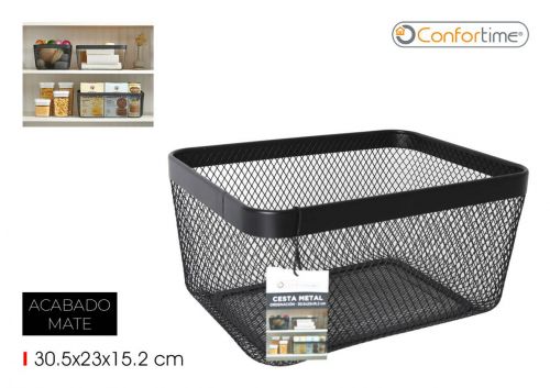 Cesto De Arrumaçao Em Metal Confortime — referência BY01011078267
