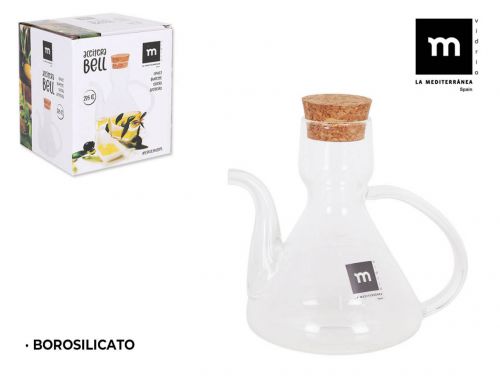 Lata De Óleo De Borosilicato Com Tampa 275 Cc Mo — vista 1
