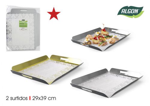 Bandeja Dobravel De Papelao Algon