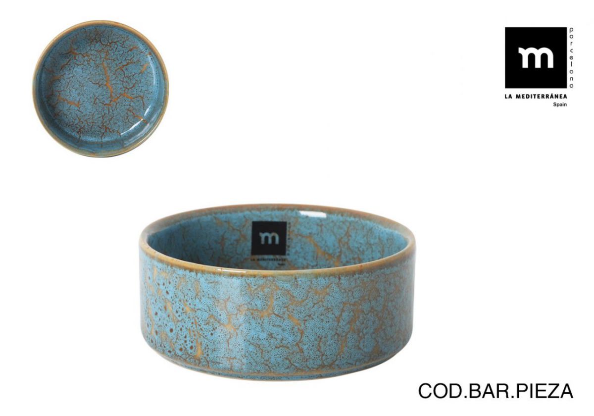 720e112bol Redondo Snack 13x4.8cm Scratch Blue — referência 720E112