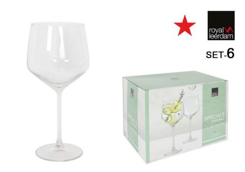 Y Set 6 Copas Gin Tonic Specials Cocktails 65cl — vista 1