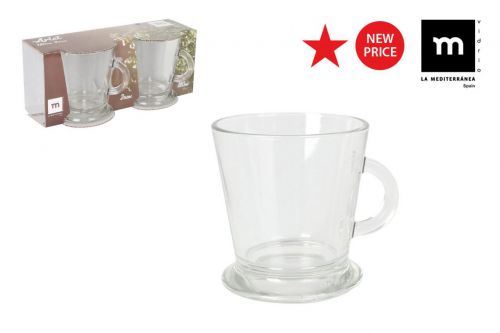 Y Pr Set 2 Tazas Con Pie 180cc Arlet — vista 1